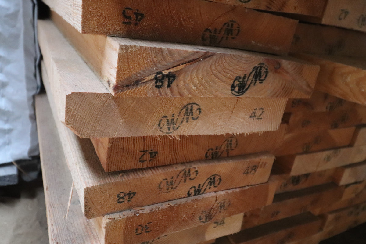 Restparti – 390 løbende meter fyrplanker – 41 × 239 mm
