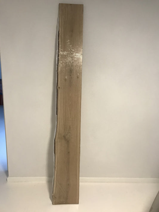 Eg planke 25x230/310 mm - 2 meter, kant skåret 1 side